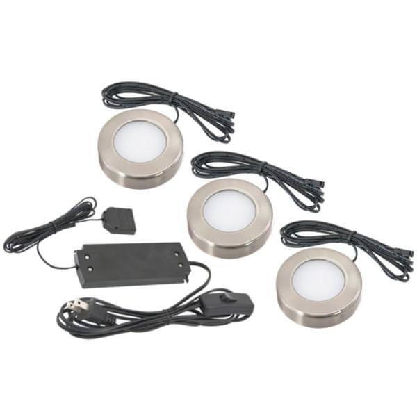 3.2 watt 12 volt Nickel LED (3 Pack)